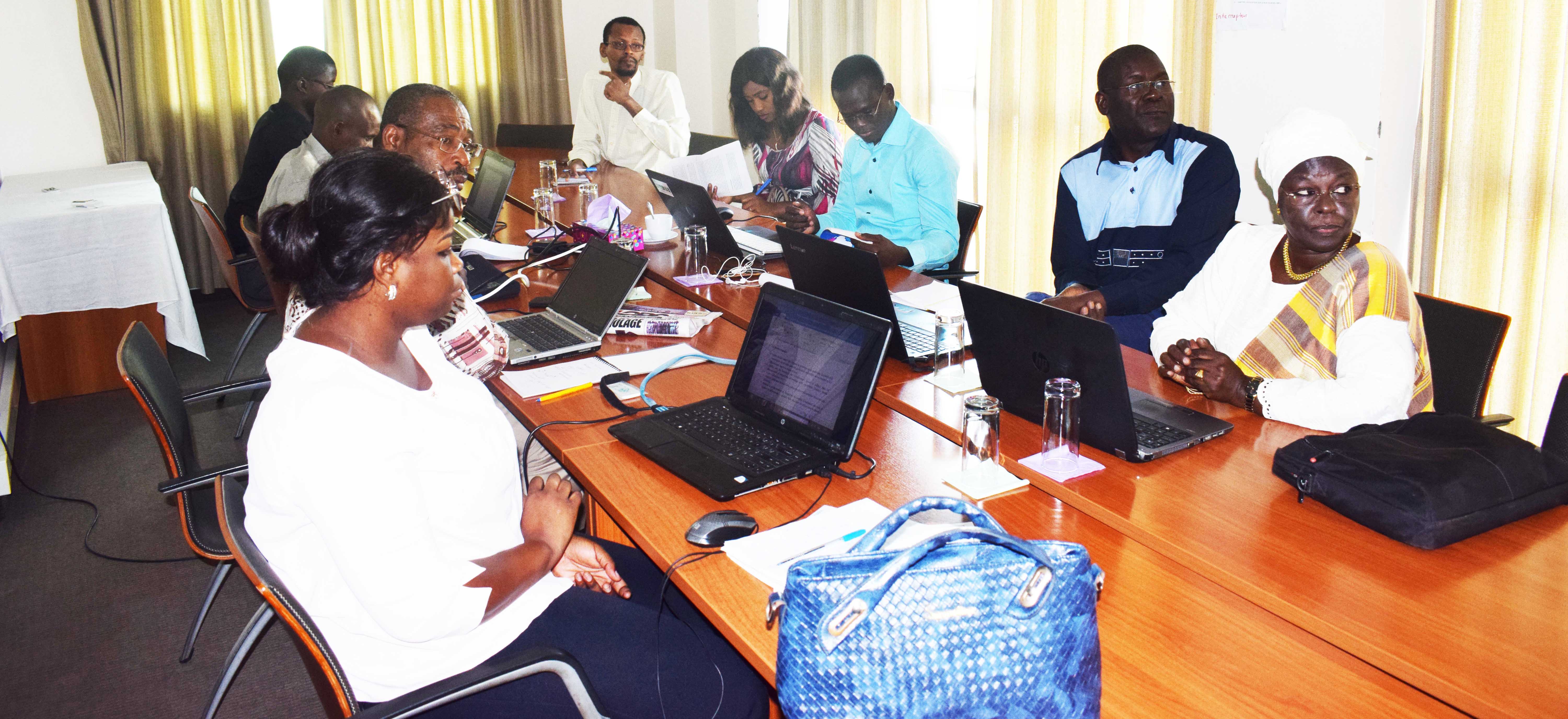 Atelier des équipes d’analyse du PAPA (Projet d’Appui aux Politiques Agricoles) au CRES