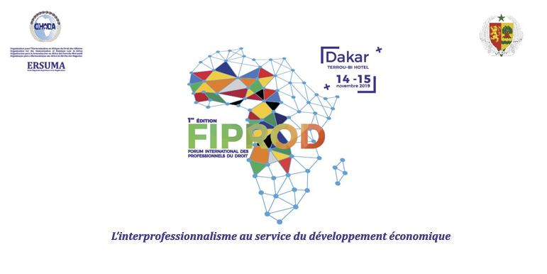 Participation du CRES au Forum International des Professionnels du Droit (FIPROD) a pour objectif d'améliorer le climat des investissements en Afrique et plus dans l'espace OHADA