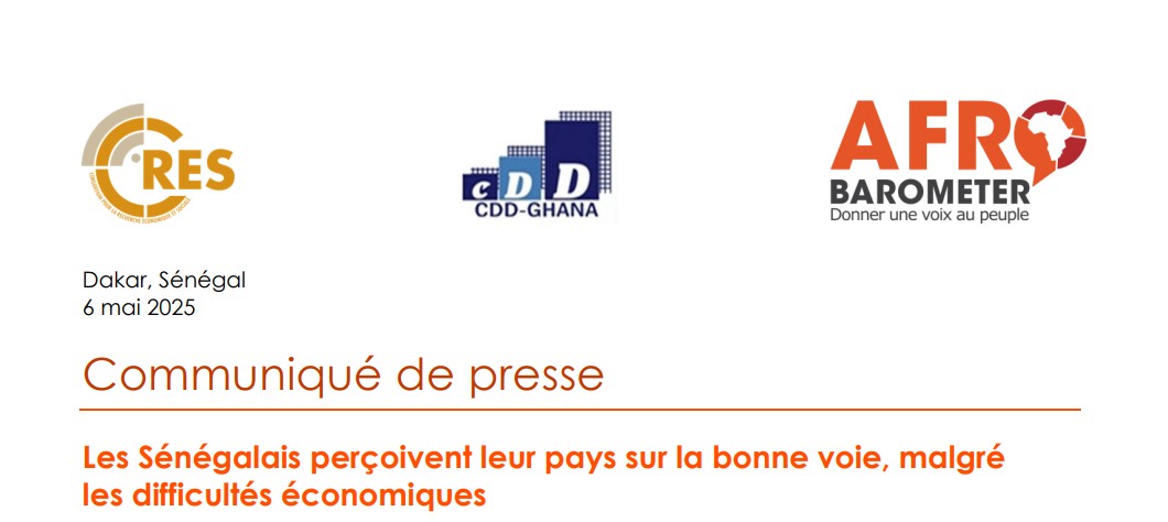 Communiqué de presse.