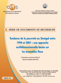 Tendance de la pauvreté au Sénégal entre 1994 et 2001 : une approche multidimensionnelle basée sur les ensembles flous