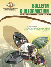 Bulletin d'informations CRES N°07 - 2012