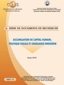 Accumulation de capital humain, Politique Fiscale et croissance endogène