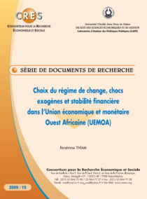 Choix du régime de change, chocs exogènes et stabilité financière dans l'UEMOA