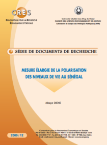 Mesure élargie de la polarisation des niveaux de vie au sénégal