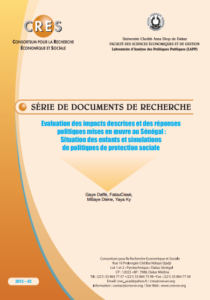 Evaluation des impacts des crises et des réponses politiques mises en œuvre au Sénégal : Situation des enfants et simulations de politiques de protection sociale