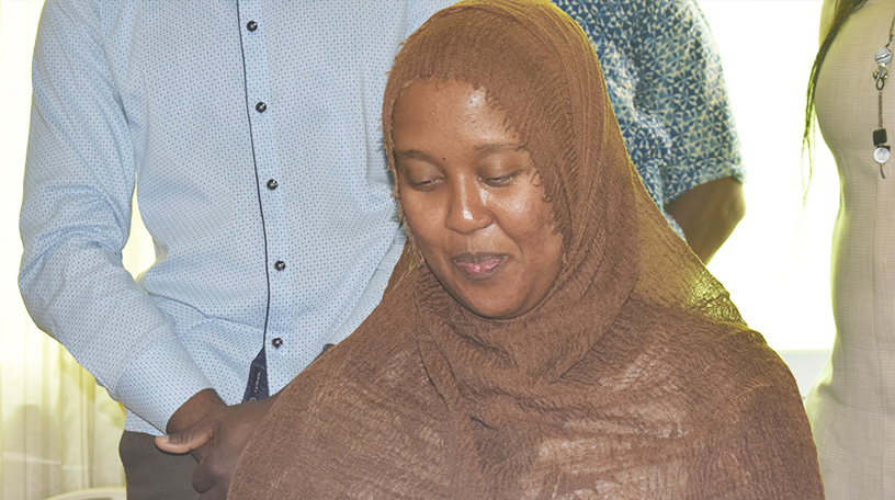 Cérémonie d'adieu  de Madame Zahra ABDILLAHI AINAN