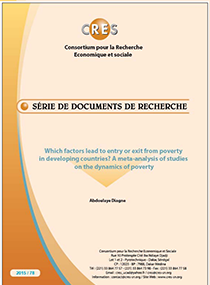Which Factors lead to Entry or Exit from Poverty in Developing Countries? A Meta-Analysis of Studies on the Dynamics of Poverty
