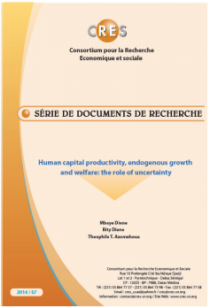 Human capital productivity, endogenous growth and welfare : the role of uncertainty.