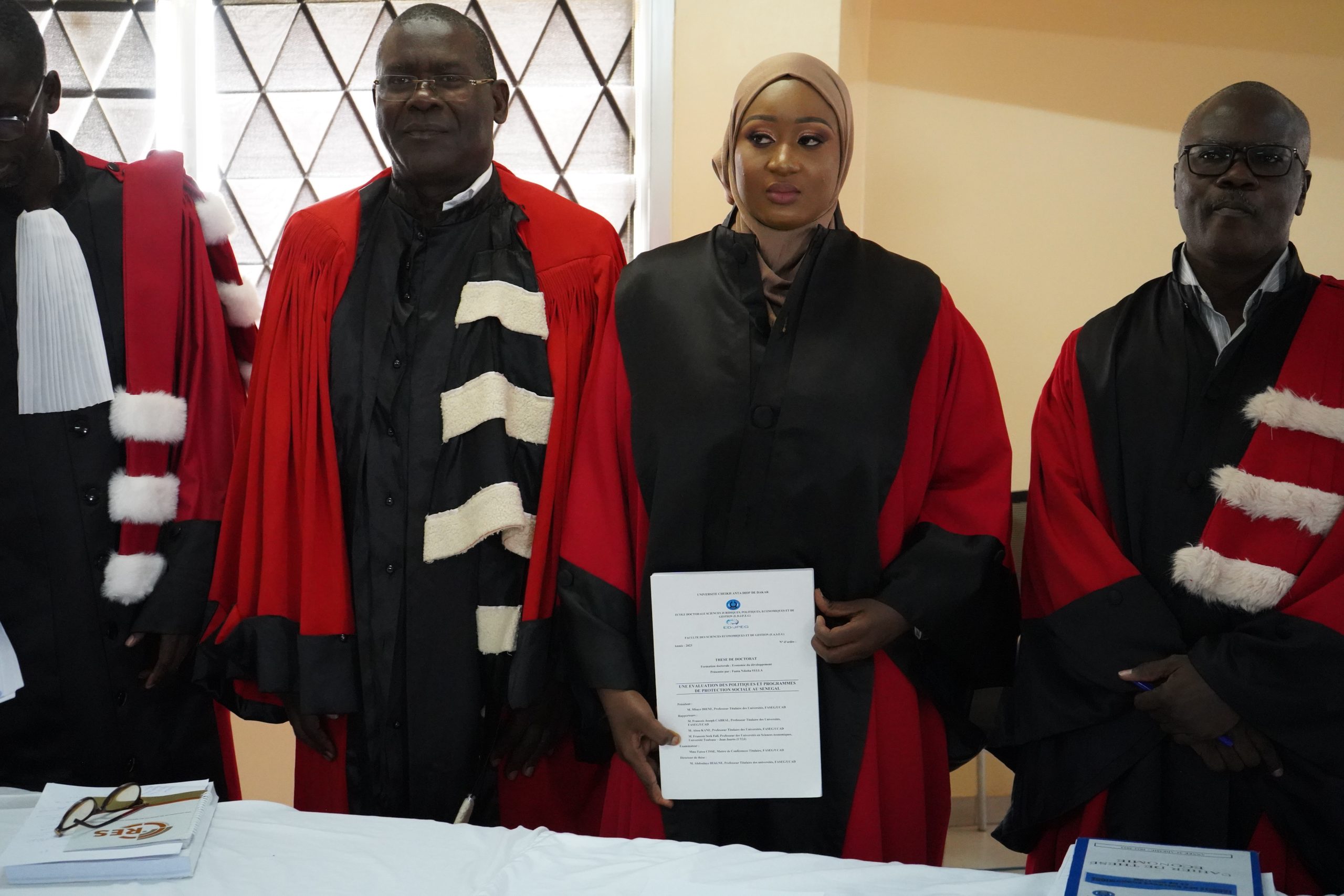 Soutenance de thèse : Madame Fanta SYLLA accède au grade de docteur en science économique et de gestion