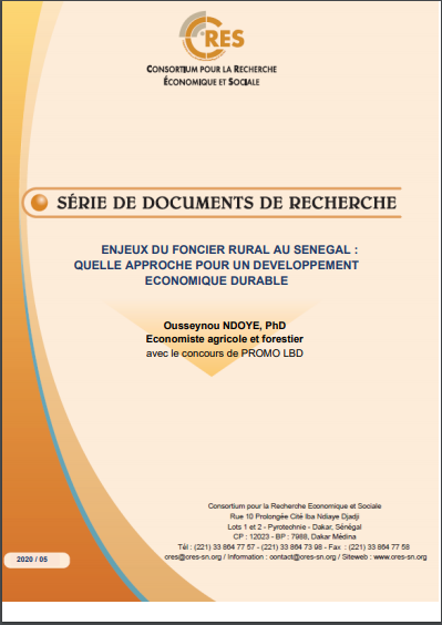 Enjeux du foncier rural au Sénégal : Quelle approche pour un développement économique durable ?