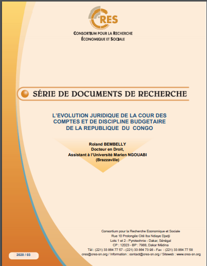 L'évolution juridique de la cour des comptes et de discipline budgétaire de la République du Congo