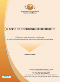 Efficience des dépenses publiques, productivité et croissance dans l’agriculture sénégalaise