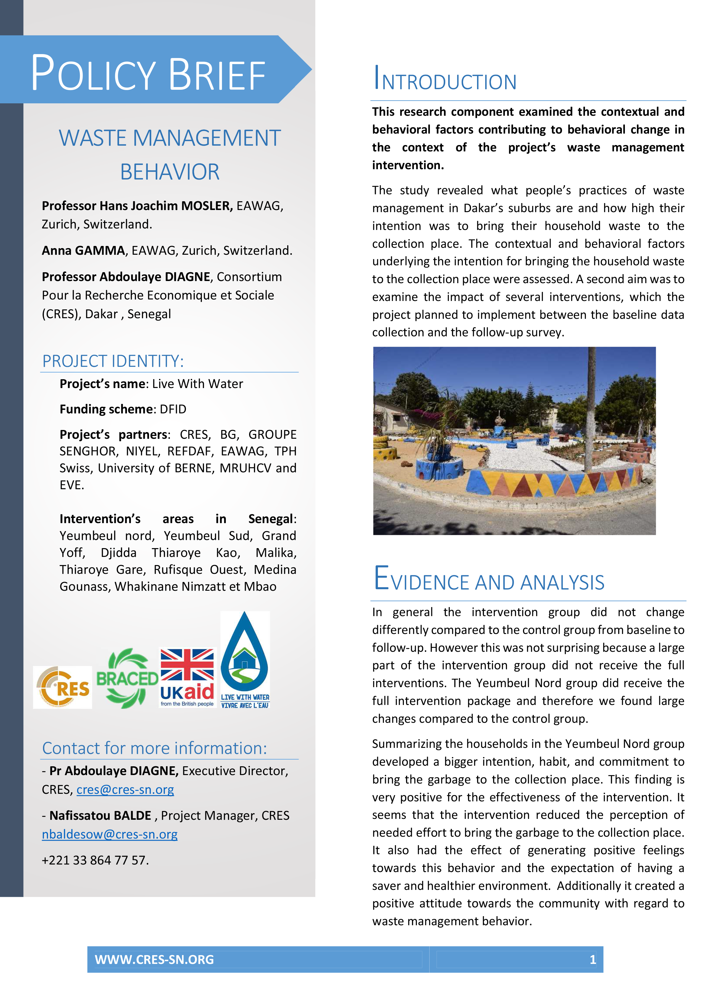 Waste Management Behavior