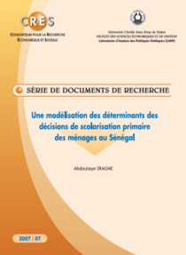 Une modelisation des determinants des decisions de scolarisation primaire des menages au senegal