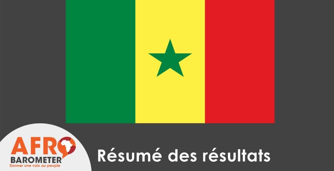 Résumé des résultats: Enquête Afrobarometer Round 8 au Sénégal, 2021