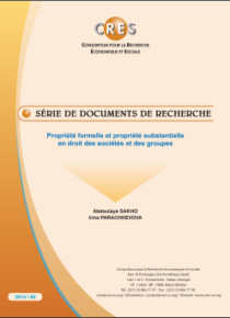 Propriété formelle et propriété substantielle en droit des sociétés et des groupes
